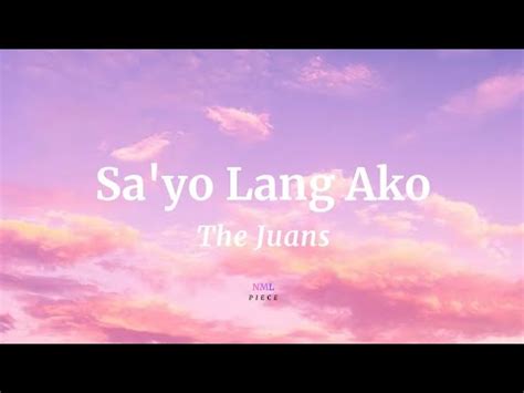 Sayo Lang Ako Babe Putok mo sa Loob Please .